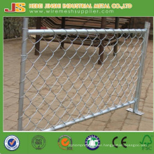 PVC Coated Chain Link Fence Panel with Gate